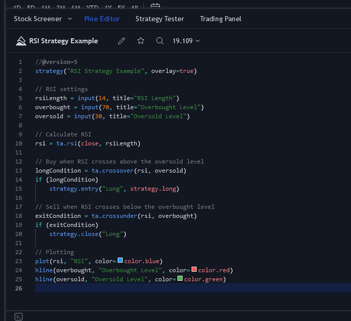 Pine Script Example